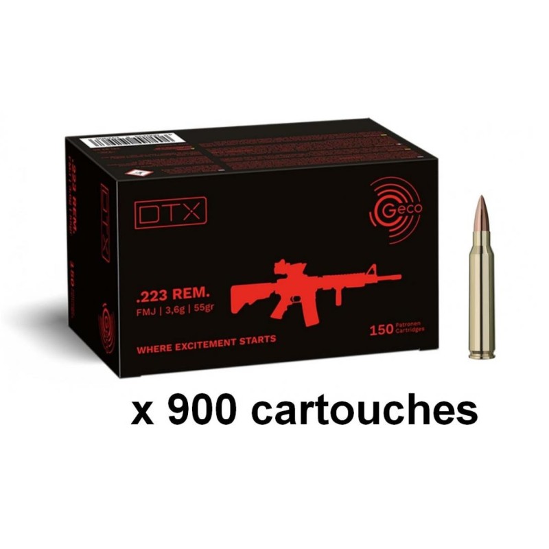 GECO cal.223 Rem DTX FMJ 55gr /900