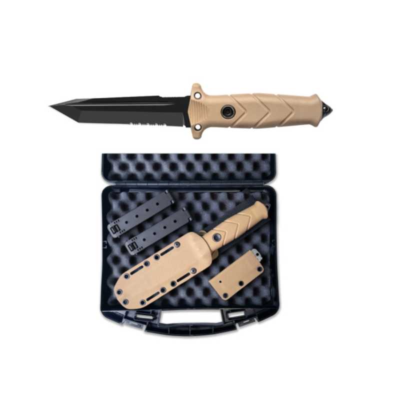 Poignard de survie Vengeur Édition tan