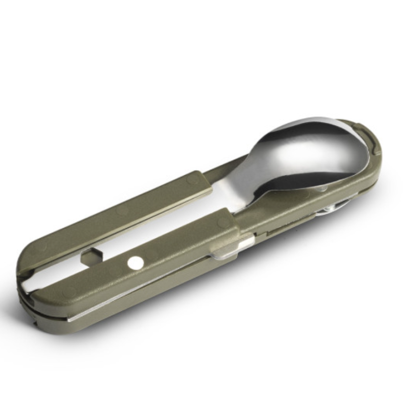 Couteau de poche multifonctions Bivouac vert olive