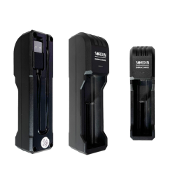 Chargeur simple pour batterie rechargeable 14500 pour casque anti-bruit Suprême T2/X2