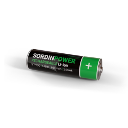 Batterie rechargeable 14500 3.7V 800 mAh pour casque anti-bruit Suprême T2/X2