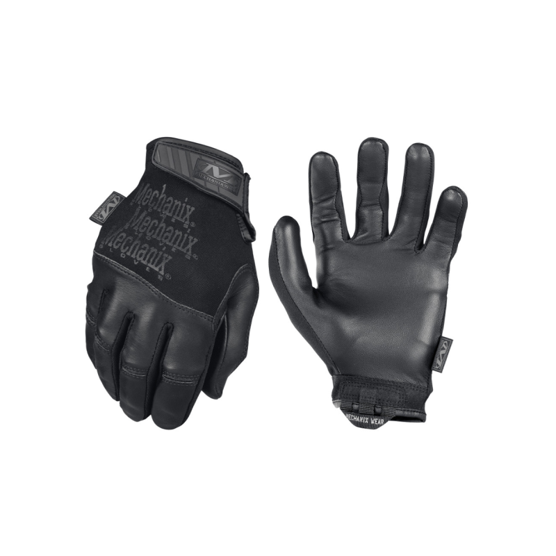 Gants en cuir Recon noir