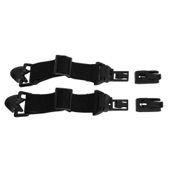Système de fixation sur casque tactique pour masque balistique Spear noi