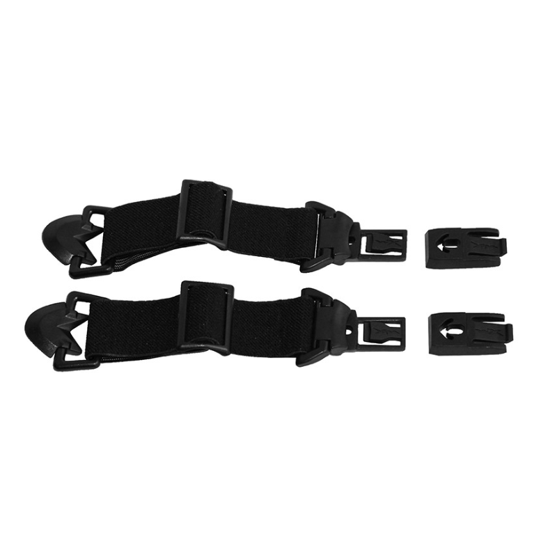 Système de fixation sur casque tactique pour masque balistique Spear noi