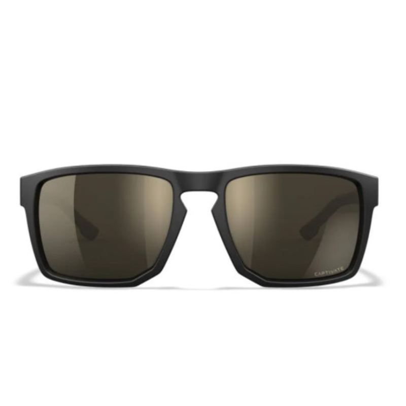 Lunettes de protection balistique Founder noir/tan verres tungsten mirror
