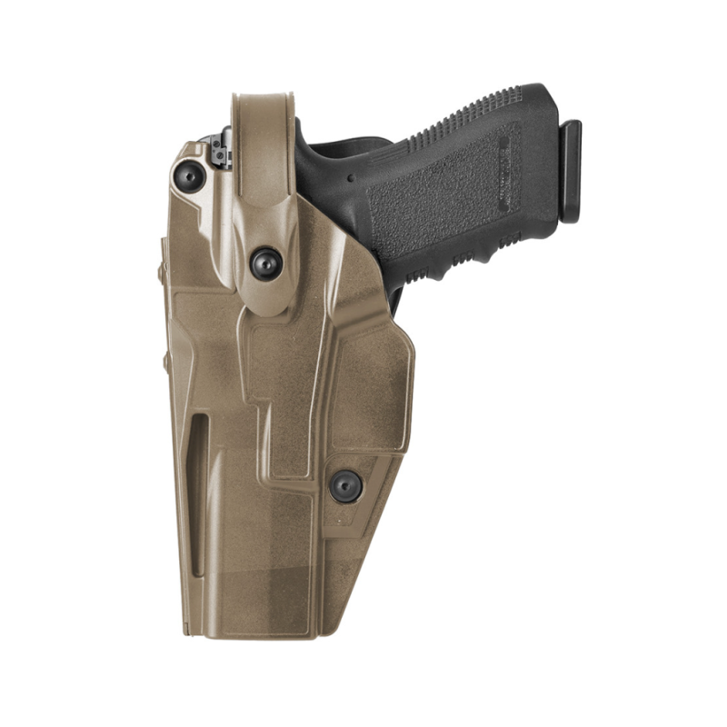 Holster gaucher Ace DAA804 tan pour GLOCK 17/18