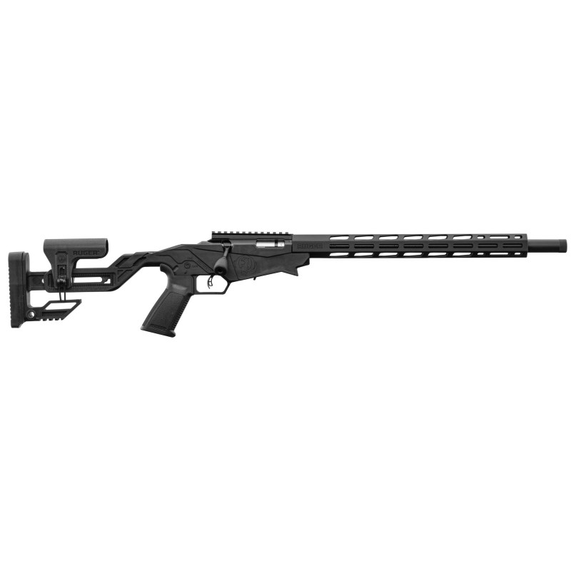 RUGER PRECISION RIMFIRE .22LR 10CPS 18" 46CM FILETE 1/2-28 noir