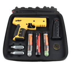 Pack Pistolet - Byrna - SD Pepper Kit - Calibre .68 - Jaune