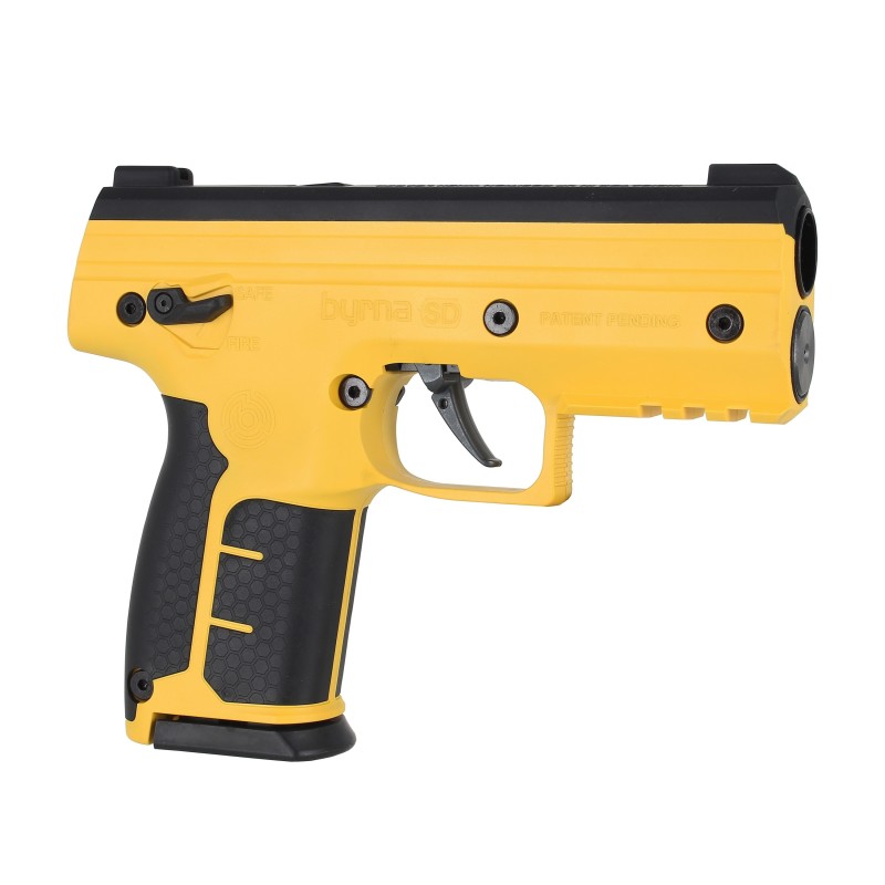 Pack Pistolet - Byrna - SD Pepper Kit - Calibre .68 - Jaune