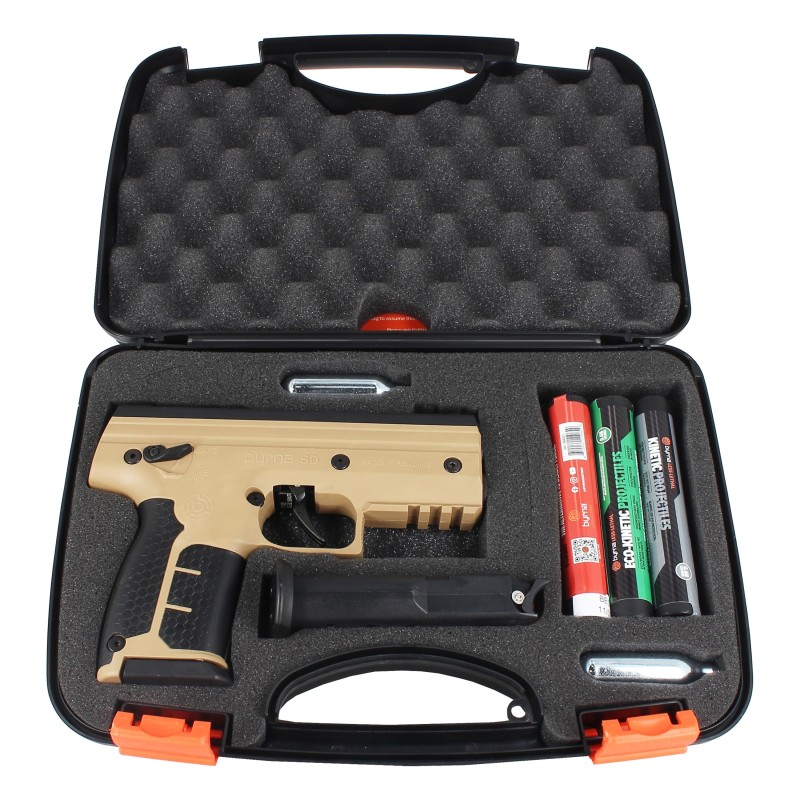 Pack Pistolet - Byrna - SD Pepper Kit - Calibre .68 - Tan