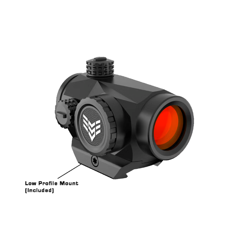 Swampfox Liberator II Mini Dot Cercle Rouge