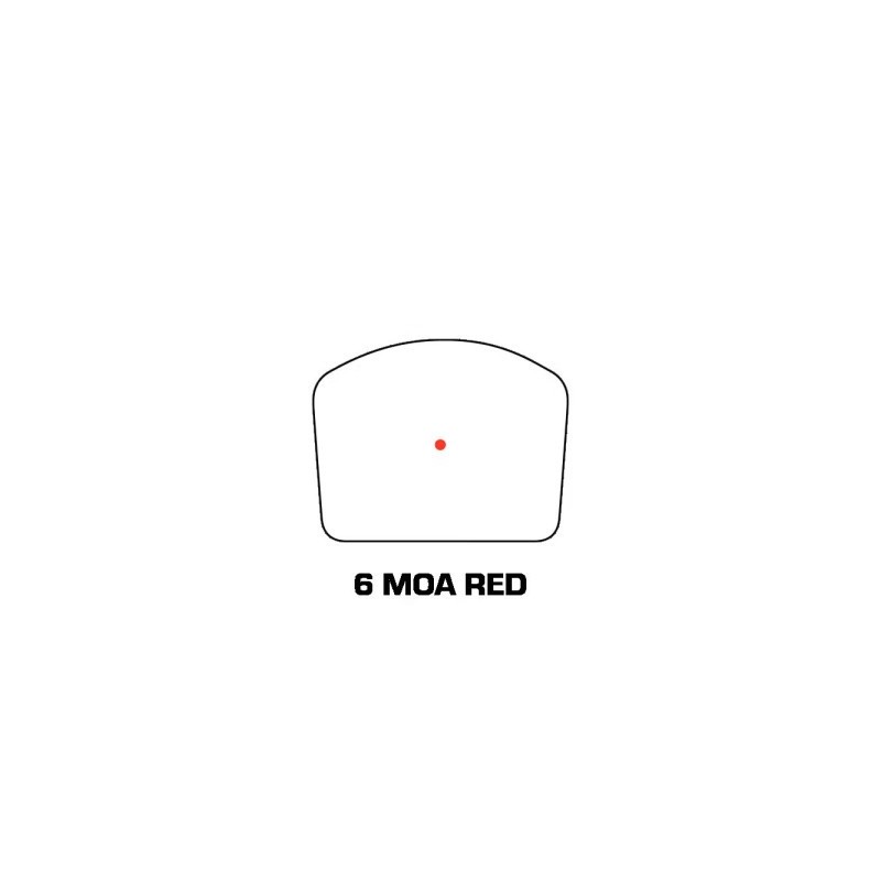 Swampfox Justice II Red Dot 6 MOA 1X30 RMR