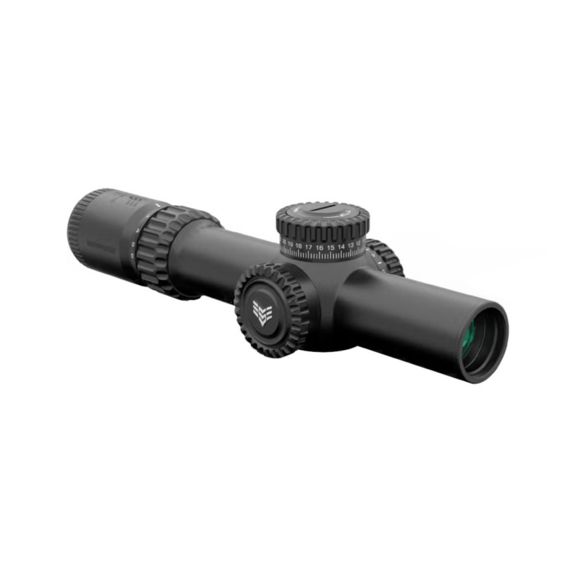 Swampfox Warhorse Lunette LPVO 1-6x24 FFP Vert MIL 34mm
