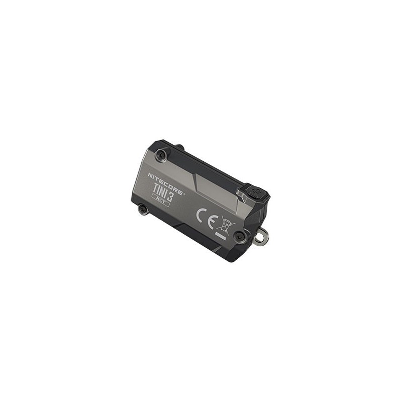 Lampe porte-clés Tini 3 Grise - 600Lm - Nitecore