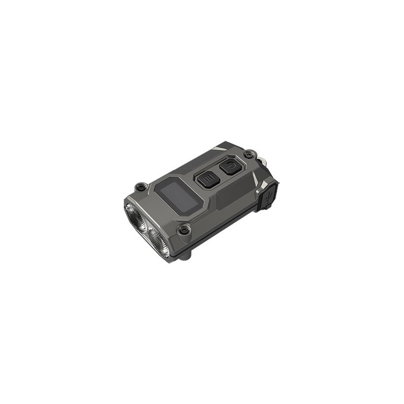 Lampe porte-clés Tini 3 Grise - 600Lm - Nitecore