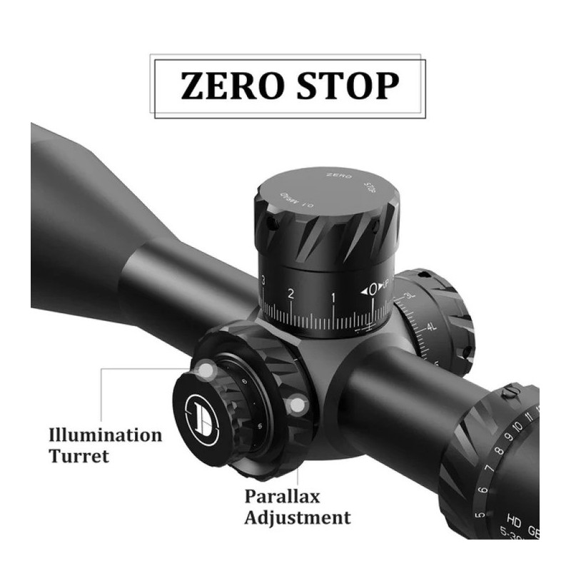 DISCOVERYOPT HD GEN II 5-30X56 SFIR FFP-Z-MRAD Diamètre : 34 mm