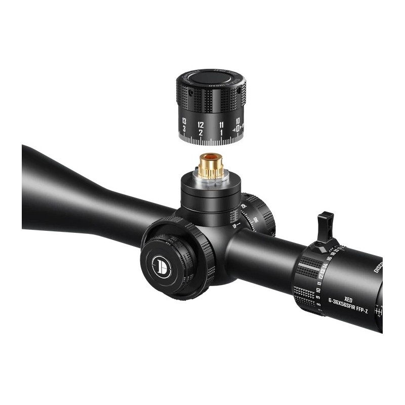 DISCOVERYOPT XED 6-36X56SFIR FFP-MRAD/ZERO STOP Diamètre : 35 mm