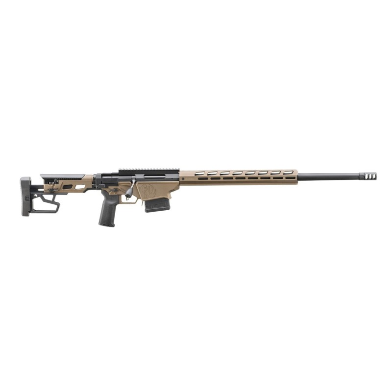 CARA RUGER PRECISION RIFLE RPR 6.5CRMR 24" 61CM 10CPS - 2 CHARGEURS TAN