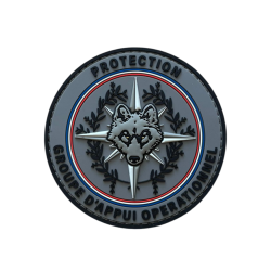 Patch protection - groupe d'appui opérationnel - gris