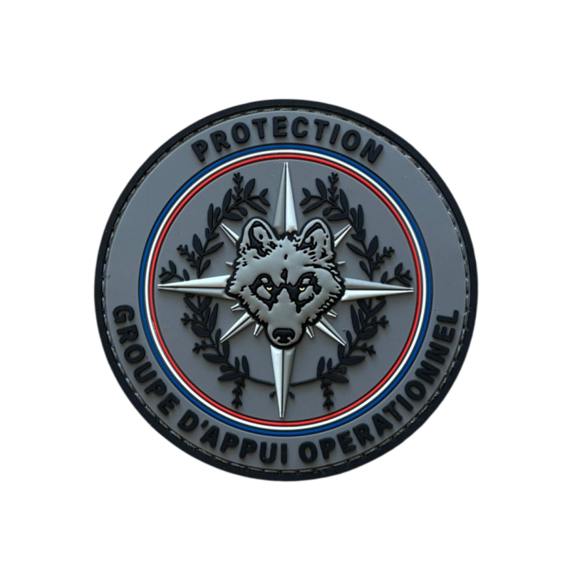 Patch protection - groupe d'appui opérationnel - gris