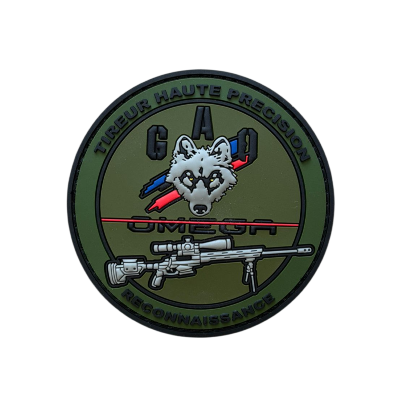 Patch tireur haute précision - reconnaissance - vert