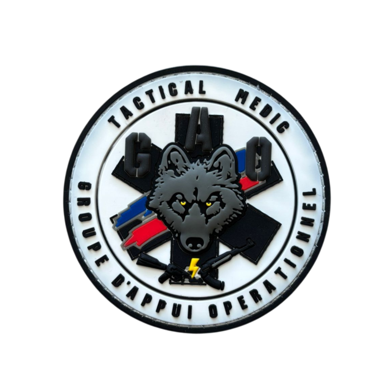 Patch tactical médic - groupe d'appui opérationnel