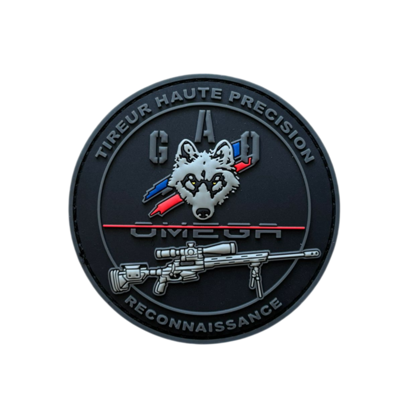 Patch tireur haute précision - reconnaissance - noir