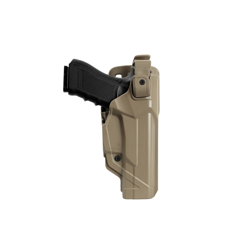 Holster droitier Duty Fast Action DFA804 tan pour GLOCK 17/18