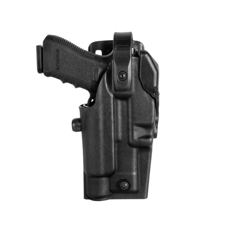 Holster droitier Quantum Fast RDO VKQF804 noir pour GLOCK 17/18 avec lampe/laser/rdo