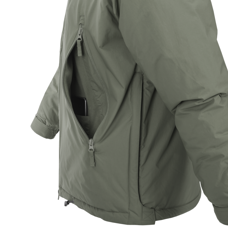 HUSKY Tactical Winter Jacket - Climashield® Apex 100g - Black