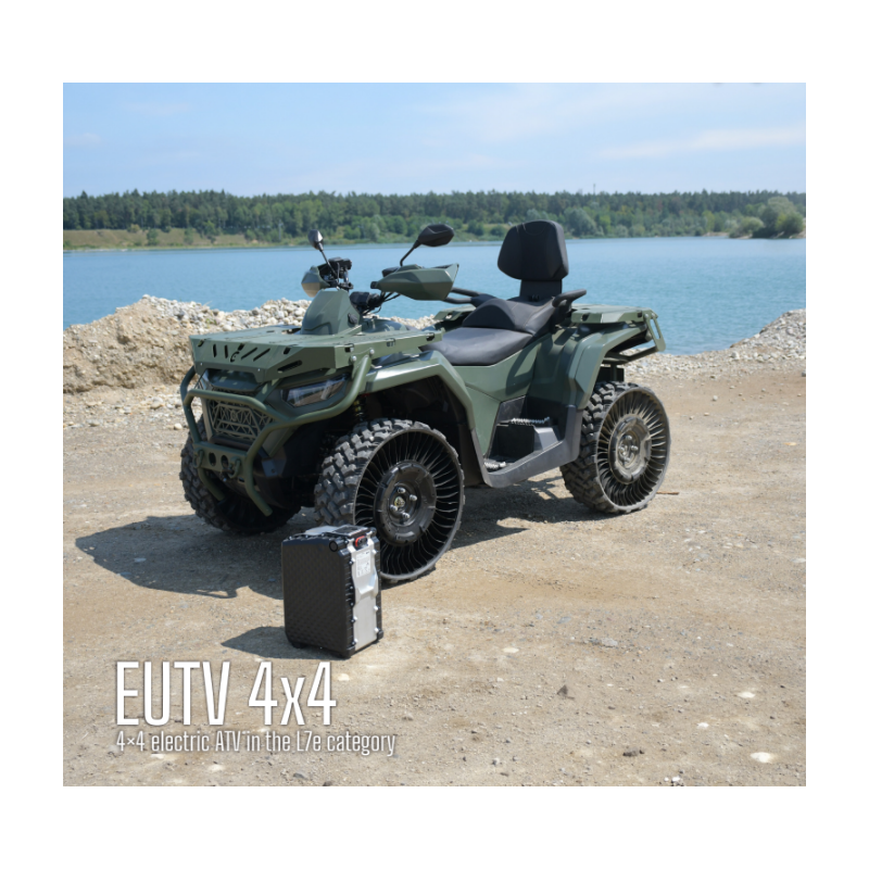 Quad 100% électrique 4×4
