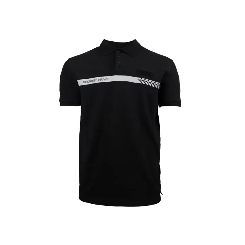 Polo manches courtes sécurité privée – GK SAFETEK®