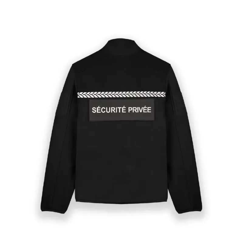 Polaire sécurité privée avec bandes HV – GK SAFETEK