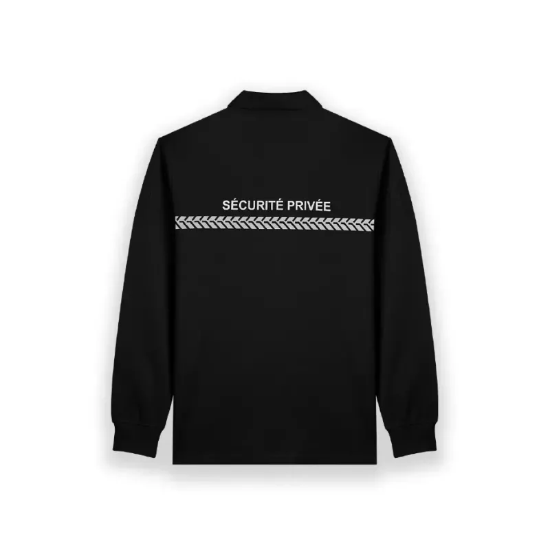 Polo manches longues sécurité privée – GK SAFETEK