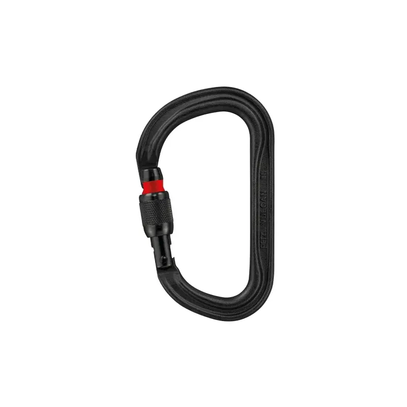 Mousqueton asymétrique à haute résistance Vulcan à verrouillage Screw-Lock