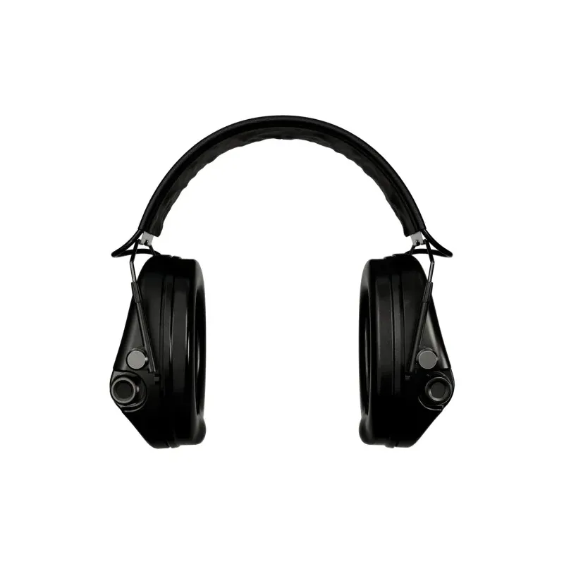 Casque anti-bruit Suprême Pro-X SLIM noir serre-tête cuir noir