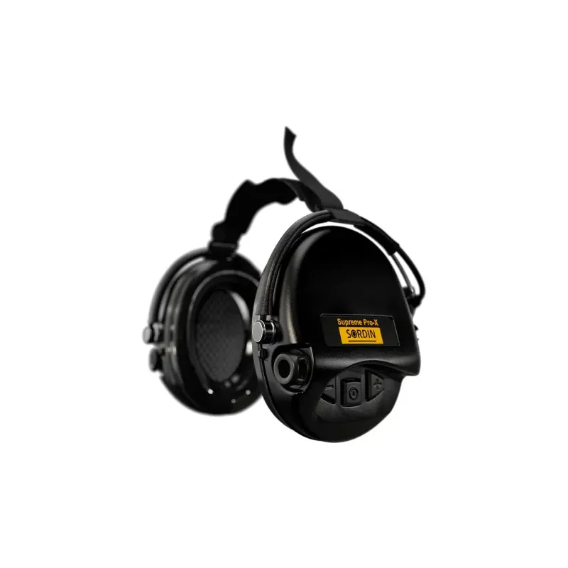 Casque anti-bruit Suprême Pro-X noir serre-nuque noir