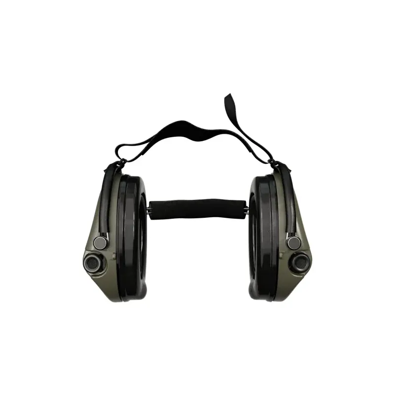 Casque anti-bruit Suprême Pro-X vert olive serre-nuque tissu noir