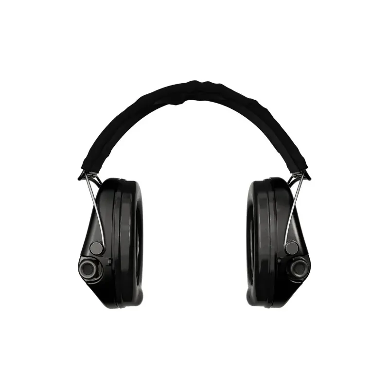 Casque anti-bruit Suprême Pro-X noir serre-tête tissu noir