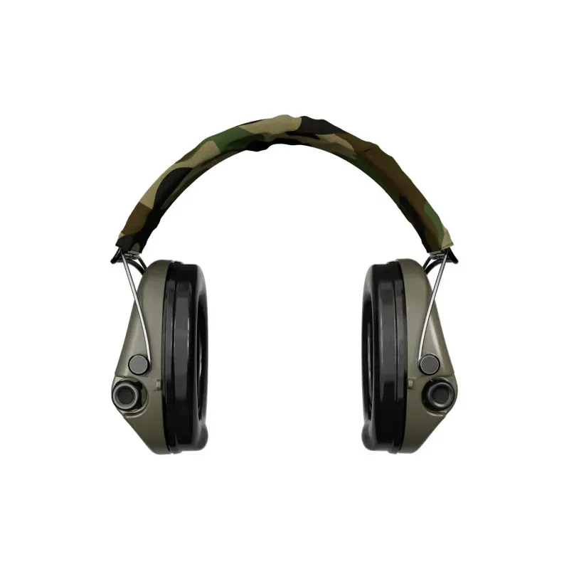 Casque anti-bruit Suprême Pro-X vert olive serre-tête tissu camo