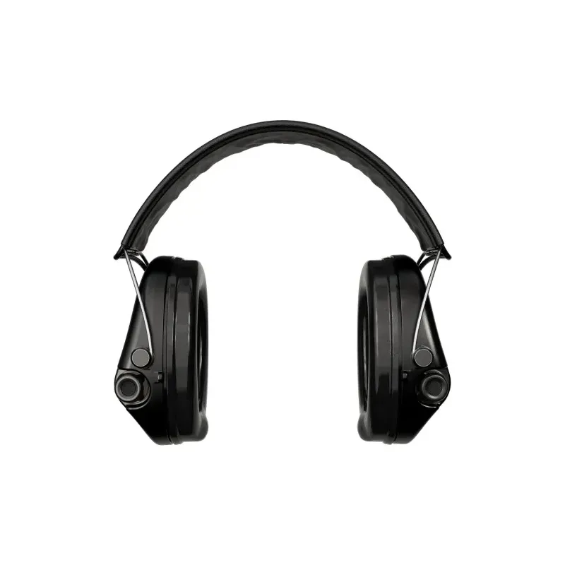 Casque anti-bruit Suprême Pro-X noir serre-tête cuir noir