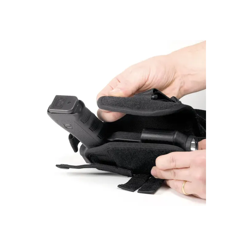 Holster Zoom VKZ804 pour GLOCK 17/18/19/22/23 avec lampe/laser