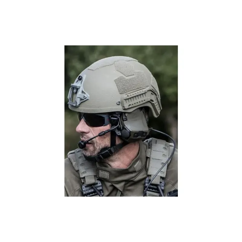 Casque 3M Peltor COMTAC VIII avec Micro et Câble NATO