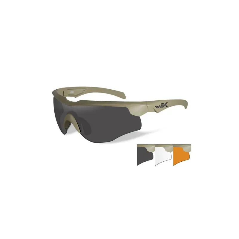 Lunettes  balistique Rogue Comm  écrans fumé/incolore/orange