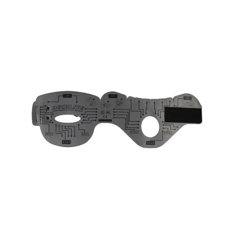 Collier cervical semi rigide gris