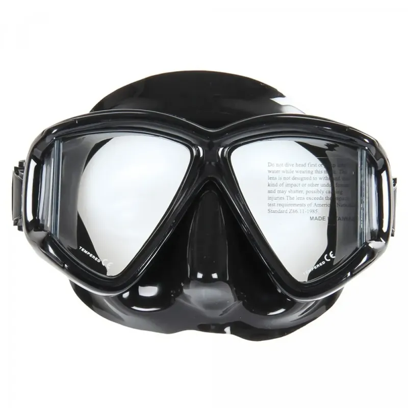 Masque noir à 4 fenêtres