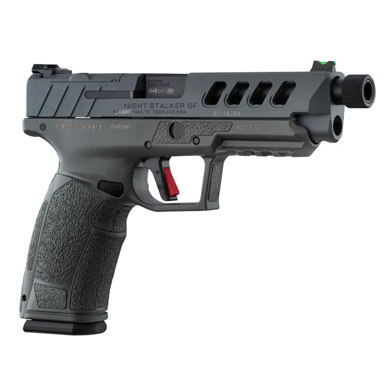 Pistolet TISAS NIGHT STALKER SF calibre 9x19 mm Fileté