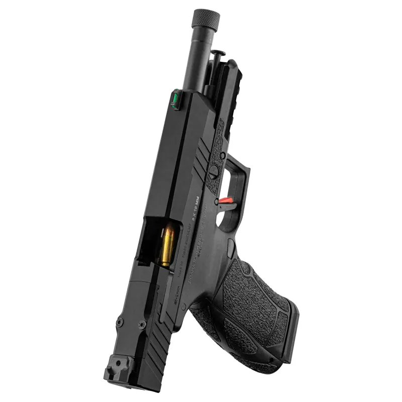Pistolet TISAS PX-9 TACTICAL calibre 9x19 mm Noir Fileté