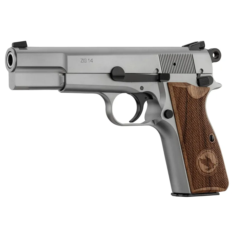 Pistolet TISAS ZIG14 cal 9X19 mm Stainless