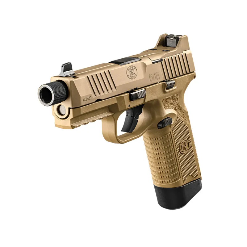 Pistolet semi automatique FN Herstal 545 Tactical 45 ACP FDE/FDE
